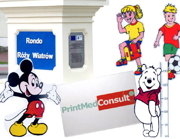Overprints on PVC